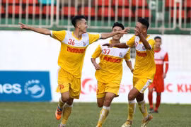 VCK Giải U21 Quốc gia 2019: Xác định được 4 đội có mặt tại bán kết