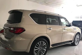 Cận cảnh 'khủng long' Infiniti QX80 2019 tại Việt Nam