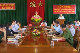 Hội nghị Ban Chấp hành Đảng bộ huyện Ia Grai lần thứ 19