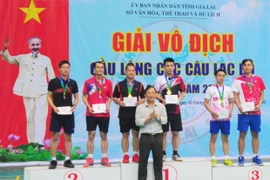 Giải Cầu lông các câu lạc bộ tỉnh Gia Lai năm 2020: Nhiều tay vợt trẻ khẳng định tài năng