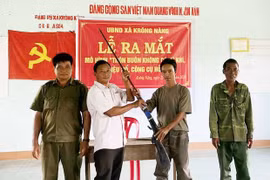 Công an huyện Krông Pa tích cực thu hồi vũ khí, vật liệu nổ
