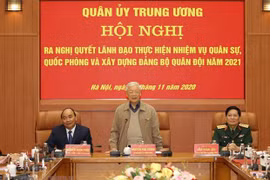 Quân ủy Trung ương thông qua phương hướng nhiệm vụ năm 2021
