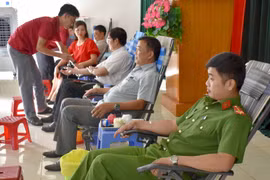 Ngày hội hiến máu tình nguyện "Giọt hồng Phù Đổng" năm 2020