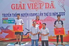 118 vận động viên tham gia Giải Việt dã truyền thống huyện Kbang