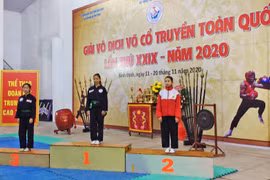 Gia Lai giành 3 huy chương tại Giải vô địch Võ thuật cổ truyền toàn quốc