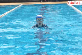 Ấn tượng Giải Bơi lội học sinh phổ thông tỉnh Gia Lai