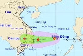 Dự báo thời tiết tỉnh Gia Lai từ đêm 9-11 đến sáng 11-11