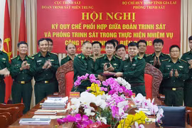 Ký kết quy chế phối hợp công tác trinh sát Biên phòng