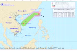 Bão số 11 đã đi vào Biển Đông, cảnh báo sóng lớn và mưa diện rộng