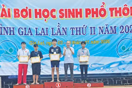 Giải Bơi học sinh phổ thông tỉnh Gia Lai: Nhiều bất ngờ thú vị