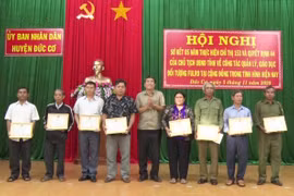 Đức Cơ sơ kết 5 năm thực hiện công tác quản lý, giáo dục đối tượng FULRO tại cộng đồng