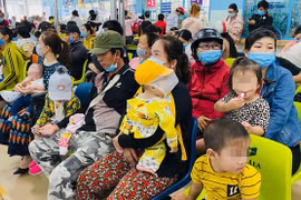 Gia tăng bất thường trẻ mắc bệnh hô hấp