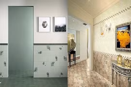 Bảo vệ không gian sống khỏi ẩm mốc với gạch ốp chân tường