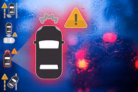 5 công nghệ hỗ trợ lái xe an toàn ngày mưa