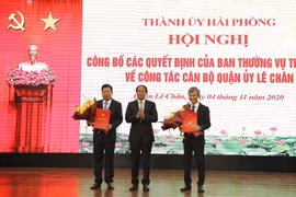 Hải Phòng bổ nhiệm, luân chuyển nhiều lãnh đạo sở, ngành, địa phương
