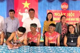 Chủ tịch Ủy ban MTTQ Việt Nam tỉnh Gia Lai dự Ngày hội Đại đoàn kết toàn dân tộc làng Kuk Đak