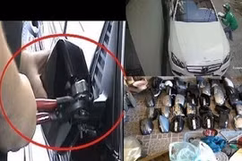 Theo dấu những kẻ chuyên trộm gương ô tô