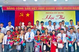 30 thí sinh tham gia hội thi báo cáo viên giỏi huyện Ia Pa