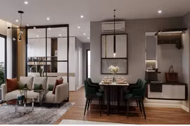 Thiết kế căn hộ 2 phòng ngủ cực thông minh cho vợ chồng trẻ