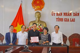 Tập đoàn FLC ủng hộ tỉnh Gia Lai 500 triệu đồng khắc phục hậu quả thiên tai