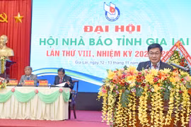 Ông Huỳnh Kiên được bầu giữ chức Chủ tịch Hội Nhà báo tỉnh Gia Lai nhiệm kỳ 2020-2025