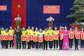 Hội thao giáo dục quốc phòng-an ninh học sinh THPT tỉnh Gia Lai