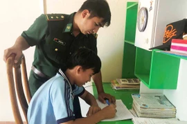 Hạnh phúc trong mái ấm Biên phòng