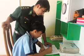 Hạnh phúc trong mái ấm Biên phòng