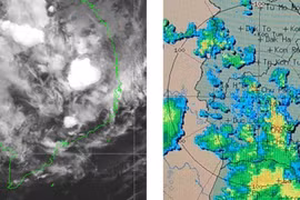Cảnh báo mưa dông trên khu vực tỉnh Gia Lai