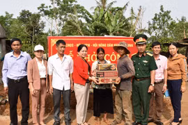 Ia Grai: Khởi công xây dựng nhà "Đại đoàn kết" cho hộ nghèo