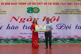 Gia Lai: Hơn 300 học sinh tham gia ngày hội "Tự hào trang sử Đội ta"