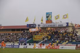 Trận Thanh Hoá - Hoàng Anh Gia Lai thi đấu không khán giả