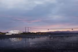 Cáp treo xuyên biên giới đầu tiên: Từ Nga đến Trung Quốc chỉ 6 phút