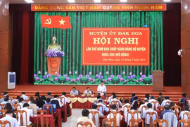 Đak Đoa giải ngân vốn đầu tư xây dựng cơ bản đạt 30% kế hoạch