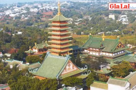 Chùa Minh Thành điểm du lịch tâm linh ở phố núi