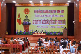 Hội đồng nhân dân huyện Đak Đoa tổng kết hoạt động nhiệm kỳ 2016-2021