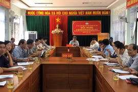 Hội nghị rút kinh nghiệm công tác kiểm tra, giám sát về bầu cử