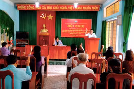 Kbang thống nhất danh sách 55 người ứng cử đại biểu HĐND huyện