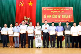 Hội đồng nhân dân huyện Đức Cơ tổng kết nhiệm kỳ 2016-2021