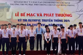 Kỳ thi Olympic truyền thống 30-4: THPT chuyên Hùng Vương đoạt 39 huy chương