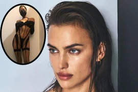 Siêu mẫu Irina Shayk khoe thân hình nóng bỏng với trang phục hở bạo