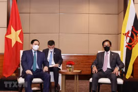 Thủ tướng Chính phủ Phạm Minh Chính hội kiến Quốc vương Brunei
