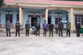 Bắt giữ nhóm người từ Campuchia nhập cảnh trái phép vào Việt Nam