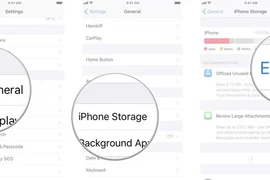 Cách giải phóng bộ nhớ lưu trữ cho iPhone