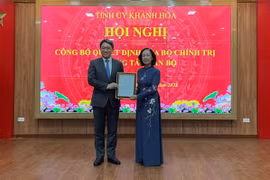 Khánh Hòa có tân Bí thư Tỉnh ủy