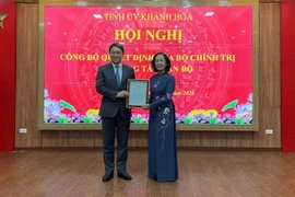 Khánh Hòa có tân Bí thư Tỉnh ủy