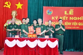 Binh đoàn 15 kết nghĩa với Bệnh viện Quân y 175