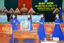 Đại hội đại biểu Hội Phụ nữ Chi nhánh Công ty 75 nhiệm kỳ 2021-2026