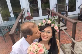 Vợ Việt chồng Mỹ sau 3 lần gặp gỡ, 4 năm yêu xa