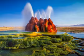 Huyền ảo cảnh tượng mạch nước phun kỳ dị như trên sao Hỏa